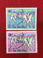 Stamps Vietnam South (Community Development - 4/2/1972) -GOOD Stamps- 1set/2pcs - Vietnam