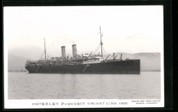 AK Osterley Paquebot Orient Line 1920  - Steamers