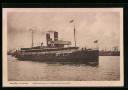 AK Dampfer Bubendey Der H.-A.-Linie Den Hafen Verlassend  - Steamers