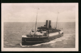 AK Nordd. Lloyd Bremen, Passagierschiff Grüssgott Auf See  - Steamers