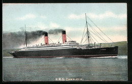 AK Passagierschiff RMS Carmania  - Steamers