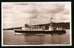 AK Ffith Of Clyde Car Carrying Vessel M. V. Cowal, Autofähre  - Autres & Non Classés