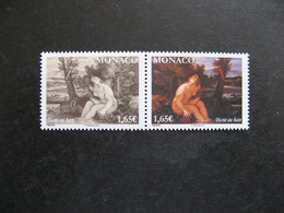 Monaco:  TB Paire N° 2923 Et N° 2924 , Neufs XX . - Unused Stamps