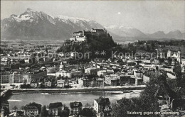 71544743 Salzburg Oesterreich Panorama Gegen Untersberg  Hellbrunn - Autres & Non Classés