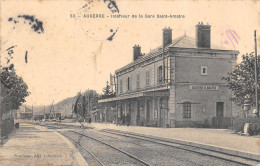 89-AUXERRE-INTERIEUR DE LA GARE SAINT AMATRE-N 6011-B/0301 - Auxerre