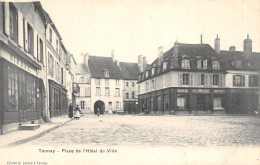 58-TANNAY -PLACE DE L HOTEL DE VILLE-N 6012-A/0183 - Tannay