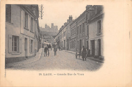 02-LAON-GRANDE RUE DE VAUX-N 6012-C/0387 - Laon