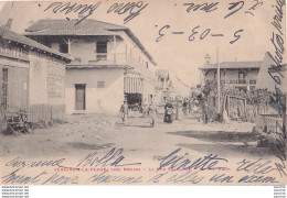 P13-34) SERIGNAN LA PLAGE PRES BEZIERS (HERAULT) ) LA RUE FRANCAISE  - ( ANIMEE - HABITANTS - 1903 - 2 SCANS ) - Other & Unclassified