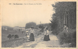 07-LA LOUVESC-PROMENADE CHEMIN DU VAL D OR-N 6013-D/0135 - La Louvesc