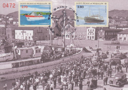 Carte  Maximum  1er  Jour   SAINT  PIERRE  Et   MIQUELON    Vieux   Navires   1994 - Maximum Cards