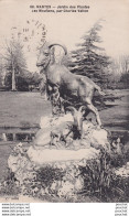 A16-44) NANTES - JARDIN DES PLANTES - LES MOUFLONS , PAR CHARLES VALTON  -  ( 2 SCANS ) - Nantes