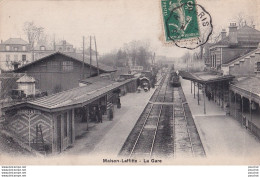 A5-78) MAISON - LAFITTE - LA GARE - (ANIMEE - TRAIN VAPEUR ) - Maisons-Laffitte