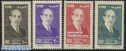 Syria 1956 S. El-Kuwatli 4v, Mint NH, History - Politicians - Syrië