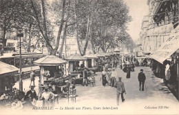 13-MARSEILLE-MARCHE AUX FLEURS-COURS SAINT LOUIS-N 6015-E/0311 - Non Classés