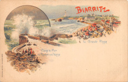 64-BIARRITZ-CARTE DESSINEE-N 6015-C/0343 - Biarritz