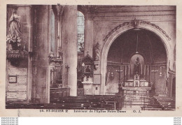 O10-52) SAINT DIZIER - INTERIEUR DE L' EGLISE NOTRE DAME - ( 2 SCANS ) - Saint Dizier