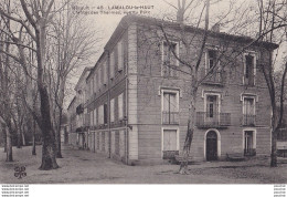 O6-34) LAMALOU LE HAUT (HERAULT) HOTEL DES THERMES - VUE DU PARC  - ( 2 SCANS ) - Lamalou Les Bains