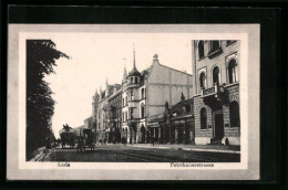 AK Lodz, Partie In Der Petrikauerstrasse  - Pologne