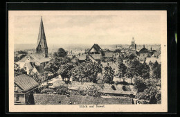 AK Soest, Blick Auf Den Ort Mit Kirche  - Soest