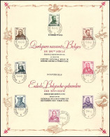 593/600° FS/HB - Fr / Nl - "Antituberculeux" / "Antiteringzegels" / "Anti-Tuberkulosebriefmarken" - Cartes Souvenir – Emissions Communes [HK]