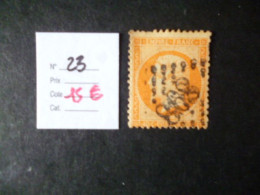 Timbre France Oblitéré N° 23  1862 - 1862 Napoléon III.