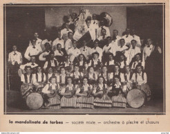 M8-65) TARBES - LA MANDOLINATA - SOCIETE MIXTE - ORCHESTRE A PLECTRE ET CHOEURS - 2 SCANS) - Tarbes