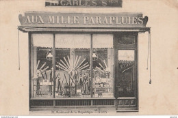 M5-47) AGEN - AUX MILLE PARAPLUIES - R. CARLES - 32 , BOULEVARD DE LA REPUBLIQUE -  (2 SCANS) - Agen