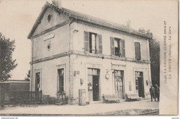  M2-51) LA VEUVE (MARNE) LA GARE - (LA GRANDE GUERRE 1914 - 17)  - (2 SCANS) - Autres & Non Classés