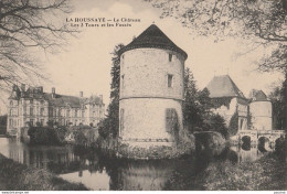 06-77) LA HOUSSAYE - LE CHÂTEAU - LES 3 TOURS  ET LES FOSSES - (2 SCANS) - Other & Unclassified