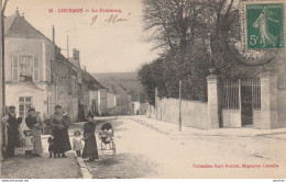 O3-89) COURSON LES CARRIERES (YONNE)  LE FAUBOURG - (ANIMEE - HABITANTS) - Courson-les-Carrières