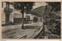 P20- BAD GRIESBACH IM SCHWARZWALD - 508 M ü M. - PARTIE AM KURHAUS - (2 SCANS) - Bad Peterstal-Griesbach