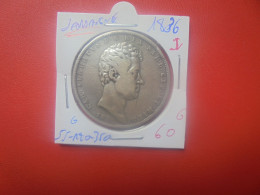 SARDAIGNE 5 LIRE 1836 "GENOVA" ARGENT  (A.1) - Piemonte-Sardegna, Savoia Italiana