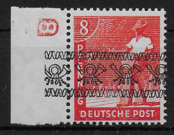 BiZone: MiNr. 38 I, DZ, Druckziffer, Postfrisch, ** - Neufs