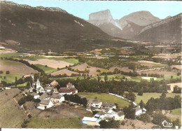 LE PERCY (38) Vue Générale Aérienne . Au Fond , Le Mont Aiguille En 1967  CPSM GF - Other & Unclassified