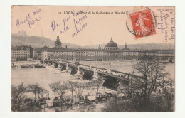 CPA 69 . LYON . LE PONT DE LA  GUILLOTIERE . 1911 - Lyon 2