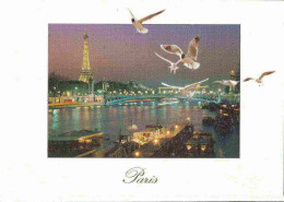 Paris - Oiseaux Des Bords De Seine - Pont Alexandre III - Tour Eiffel - Eiffelturm