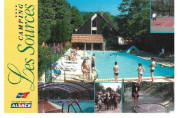 (68) WATTWILLER Le Camping Des Sources  Piscine Animés Mini Golf Tennis    (Haut Rhin) - Other & Unclassified