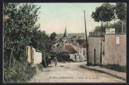 CPA Eragny, Entrée D`Eragny, Côté De La Gare  - Eragny