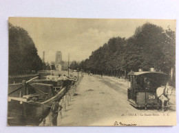 LILLE (59) :La Haute Deûle - E.C. - 1903 - (péniche) - Houseboats