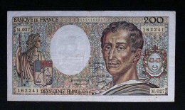 Billet, France, Deux Cents, 200 Francs, Montesquieu, 1985, 2 Scans, Frais Fr 1.95 E - 200 F 1981-1994 ''Montesquieu''