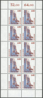 BUNDESREPUBLIK 1811KB **, 1995, 640 Pf. Dom Zu Speyer Im Kleinbogen (10), Postfrisch, Pracht, Mi. 100.- - Autres & Non Classés