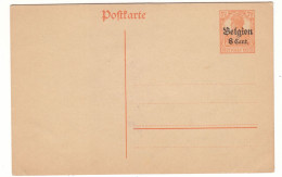 Belgique - Carte Postale De 1918 - Entier Postal - - OC26/37 Etappengebied.