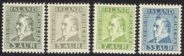 ISLAND 183-86 **, 1935, Jochumsson, Postfrischer Prachtsatz, Mi. 90.- - Altri & Non Classificati