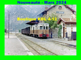 AL 929 -Train De Marchandises, Loco Brissonneau & Lotz BB 61 En Gare De LA VESUBIE Commune De LEVENS - Stazioni Con Treni