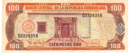 DOMINICAN REPUBLIC P150a 100 PESOS 1995  FINE - Dominicaine