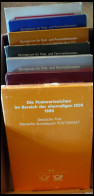 JAHRESZUSAMMENSTELLUNGEN J 1-7 **, 1984-90, Alle 7 Jahreszusammenstellungen Komplett, Einige Schuber Etwas Angestoßen, A - Andere & Zonder Classificatie