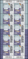 3646 Welt Der Briefe: Briefsegler 100 Cent - 10er-Bogen ** Postfrisch - 2001-2010