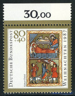 1346 Weihnachten ** Oberrand - Unused Stamps