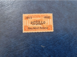 CUBA  NEUF  1938   AVIADOR  DOMINGO  ROSILLO  //  PARFAIT  ETAT  //  1er  CHOIX  // - Unused Stamps