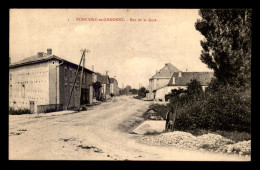 55 - DOMBASLE-EN-ARGONNE - RUE DE LA GARE - EDITEUR M.C. MARTIN-COLARDELLE - Other & Unclassified